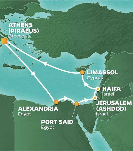 11-Night Egypt & Israel CME AWAY® Cruise